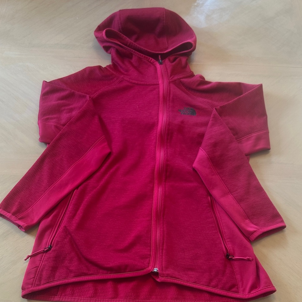 The North Face Crimson Red Arcata Full-Zip Hoodie Women’s Size L